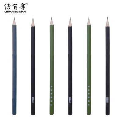 Hot Selling Promotional Hexagonal Shape Colour Pencil with Print Logo