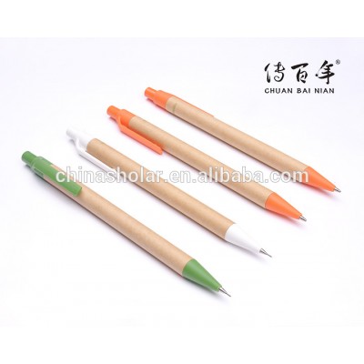 Recycled paper pen or automatic pencil