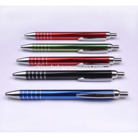 High quality promotional click colorful gift metal pen