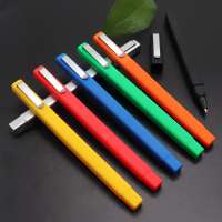 Top quality office simple promotional rainbow color ballpoint pen