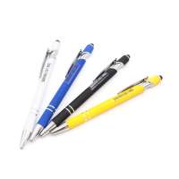 Promotional pen touch screen aluminum ballpoint pen